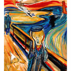 Kunstdruck "Der Kreisch"(A3)