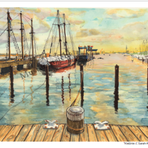 Kunstdruck "Kiellinie" (A3)